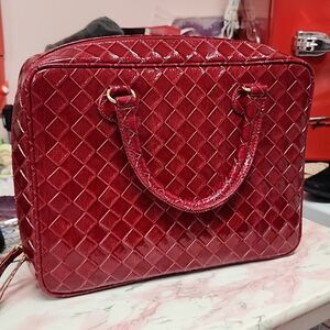 **** Today only priced Firm***ESTEE LAUDER MAKEUP CASE OR SMALL LAPTOP BAG EUC